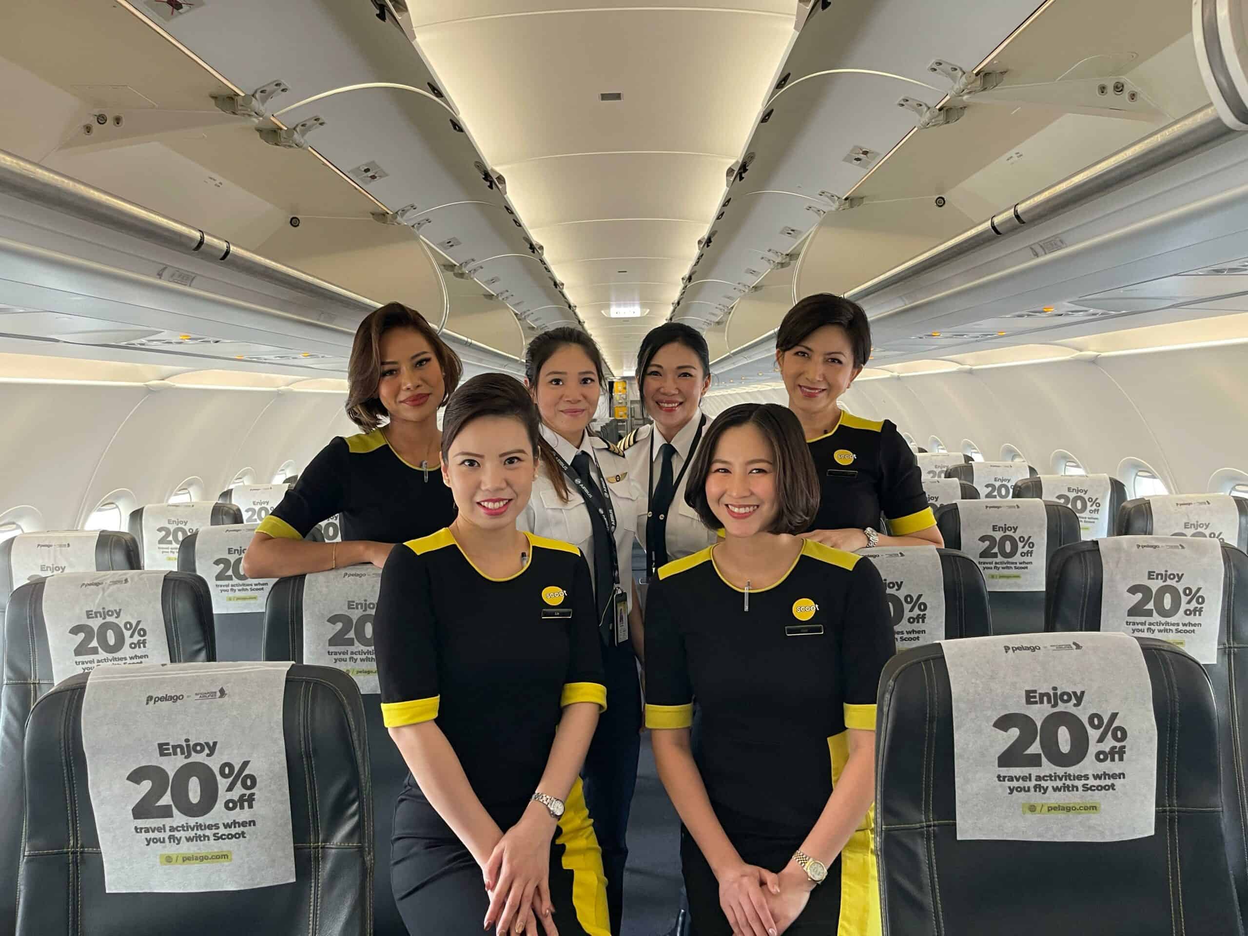 Scoot Flies High with an All-Female Crew Onboard to Chiang Mai this International Women’s Day